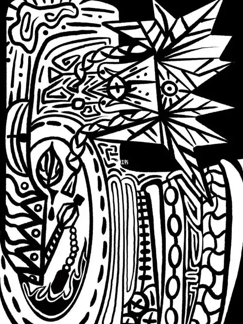 木雕浮雕作业草图