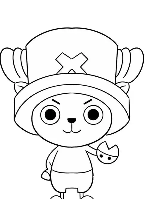 海贼王  #乔巴  最终还是成为了最骄傲的医生#简笔画教程