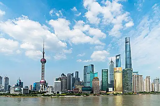 上海外滩全景风光