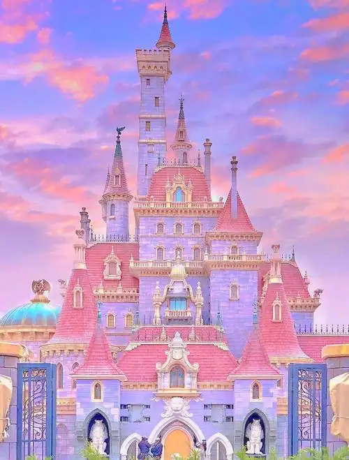 公主城堡骑士王子白马幻想