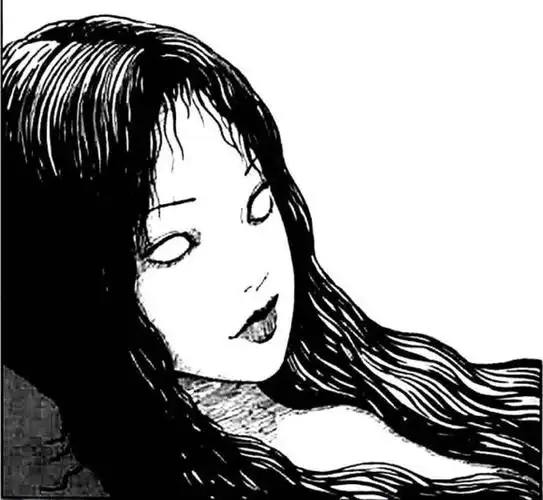 川上富江黑白头像图片