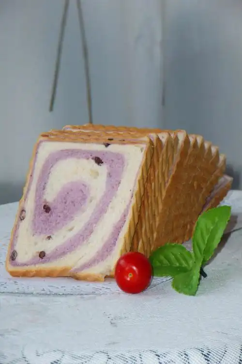 【豆浆机创意食谱】豆浆香芋吐司