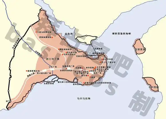 关于拜占庭-君士坦丁堡的标志与城徽