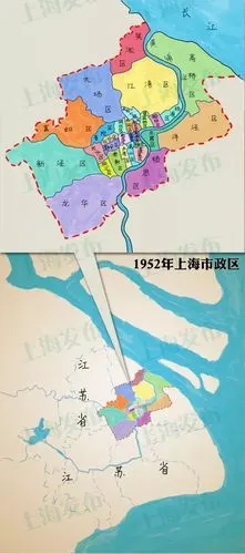 浦东行政区划变化史:百年来,浦东换了几个名字?_上海