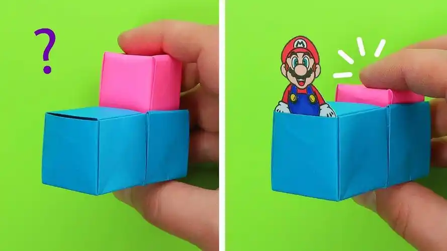 教你制作简单有趣的解压小玩具,真好玩!#折纸#折纸玩具