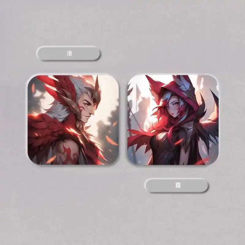 英雄联盟头像-ai绘画.七夕了还没找到那个陪你用霞洛情头,壁 - 抖音