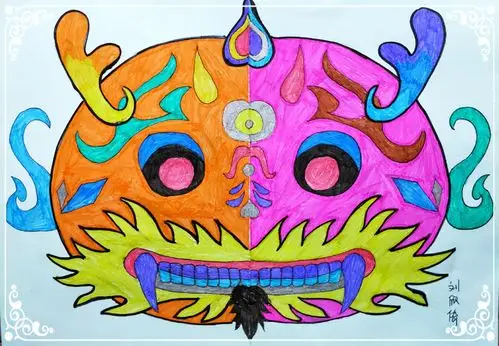 童画精彩课堂—面具