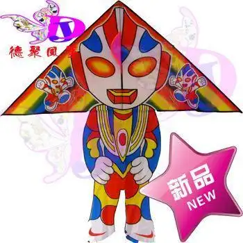 儿童奥特曼风筝简笔画