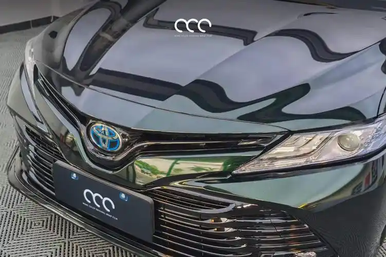 丰田凯美瑞全车贴膜漫彩改色膜pet 祖母石绿典藏版