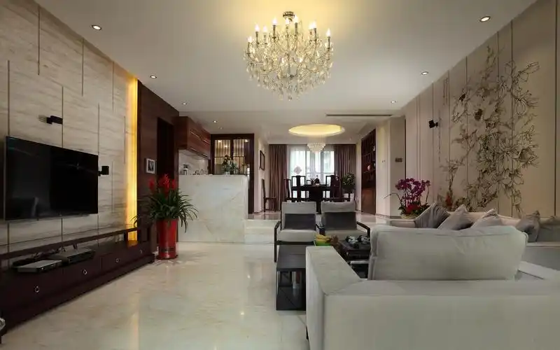 简约三居80后小资客厅装修效果图片_装修美图-新浪家居