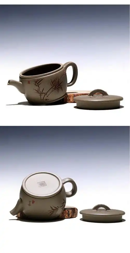 畅陶宜兴原矿紫砂壶吴荣华纯手工茶壶青段清饮汉瓦190cc