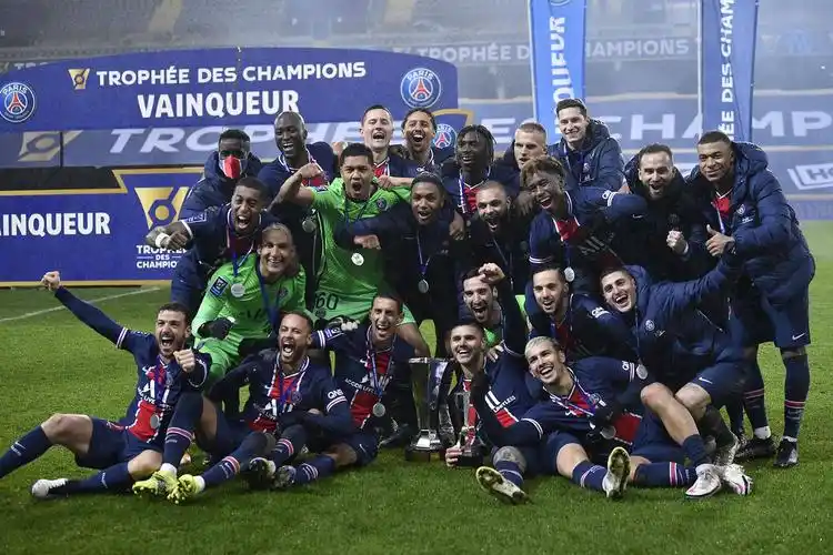 大巴黎21战胜马赛夺得2021年首冠