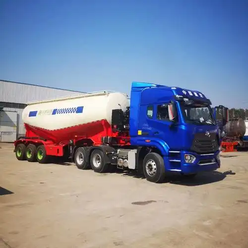 4月份下灰水泥罐车 厂家生产销售38方下灰半挂车