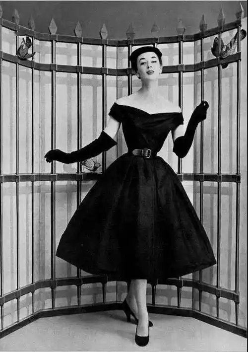 经典的小黑裙!(永恒的高级感单品)_dress_黑色_奥黛丽赫本