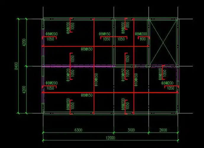 求现浇楼板的配筋计算,有图