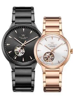 威利默克wm情侣情侣款男女机械表