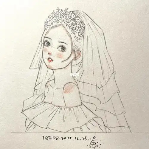 婚纱少女
