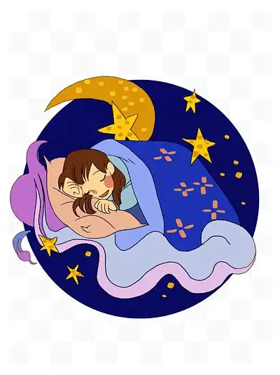 世界 i>睡 /i>眠日 躺在月亮上 i>睡 /i> i