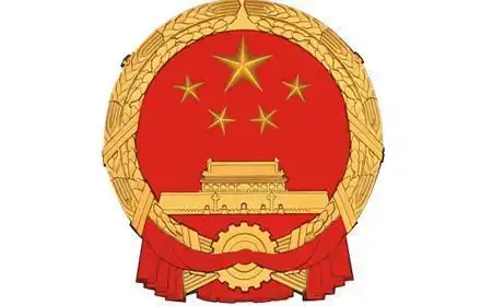 中国国徽剪纸图片