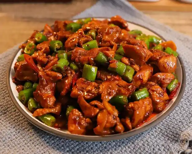 小炒尖椒鸡的做法