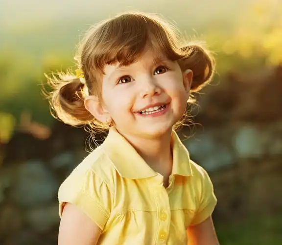 美女,微笑,头像,小女孩_高清图片_全景视觉