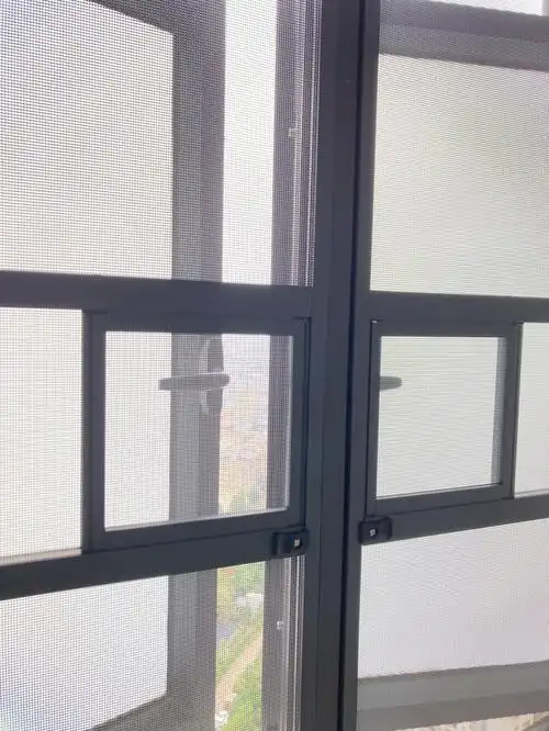 免钉小窗口纱窗