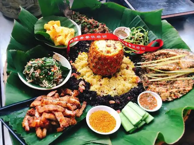 傣味美食烧烤培训班,昆明飘味香专业一对一教学