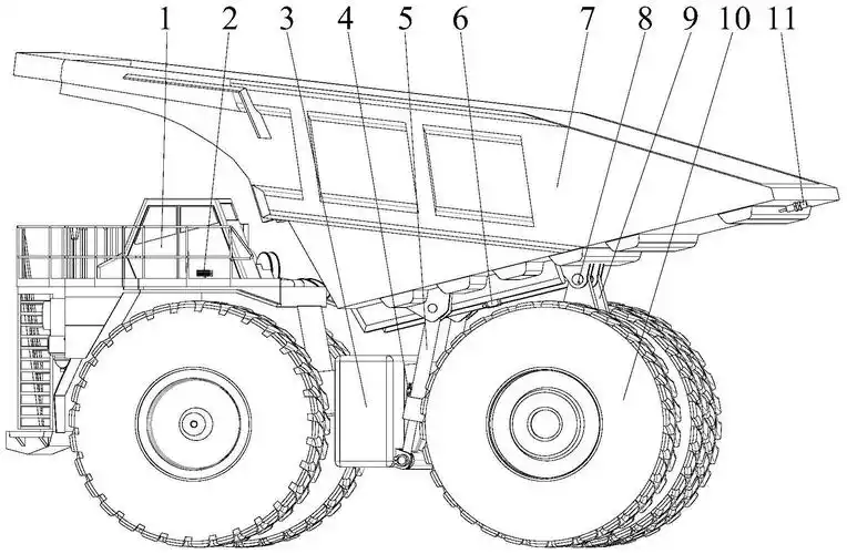 露天矿矿用自卸卡车的载重检测装置及方法