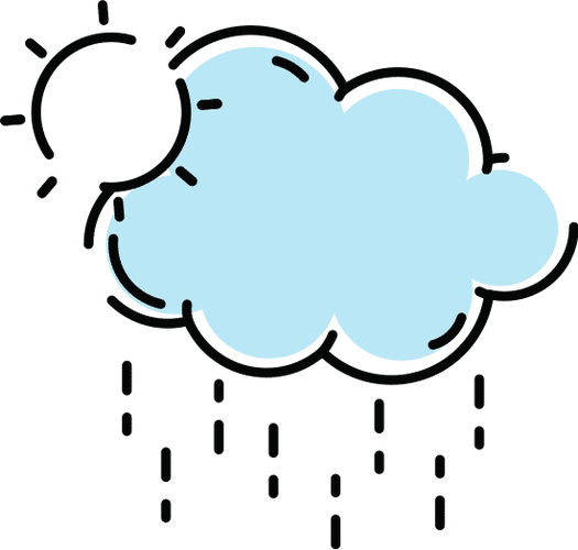 rainy day icon