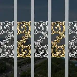 不锈钢门花配件图片