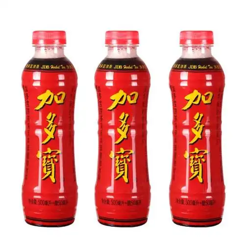 加多宝新品植物凉茶礼盒夏季网红饮料清火500ml50ml15瓶箱