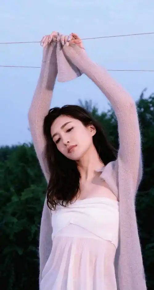 分享图片,貌美如花的江疏影写真照