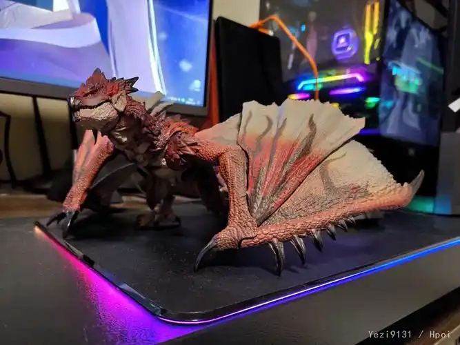 h.monsterarts 怪物猎人 雄火龙 | hpoi手办维基