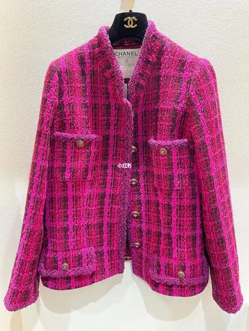 chanel vintage 粗花呢外套 1995年_复古_外套_香奈儿怎么样_时尚_穿