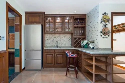 美式储藏室吊顶实景图