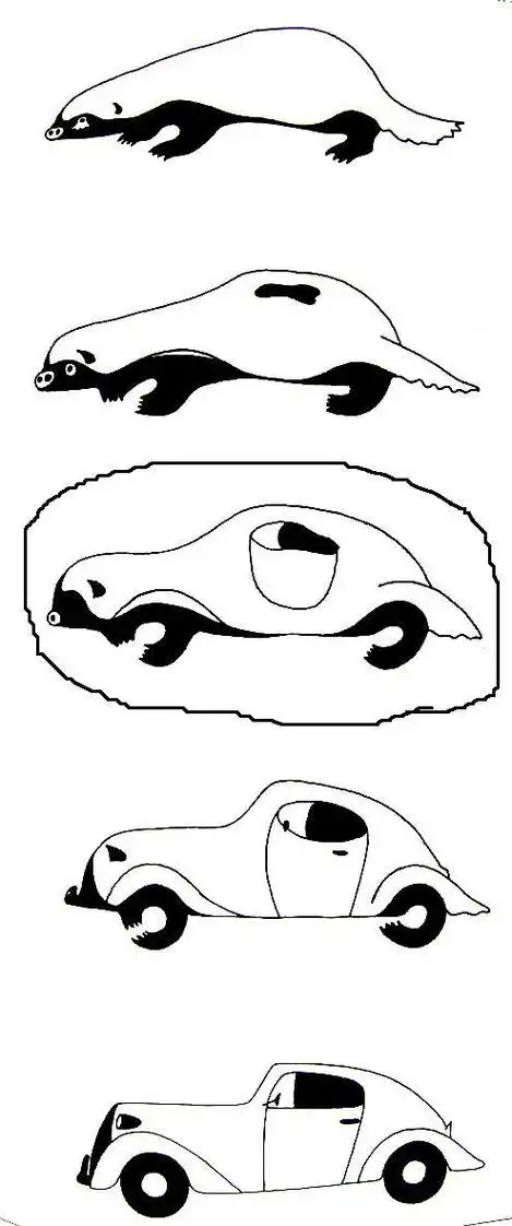 异变图形简笔画