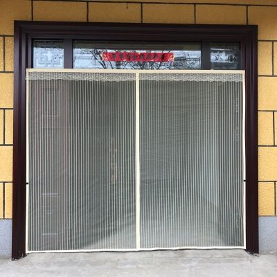 夏天门帘粘贴防蚊子门g帘子门店门市挡蚊子防盗门入户门隔蚊夏季