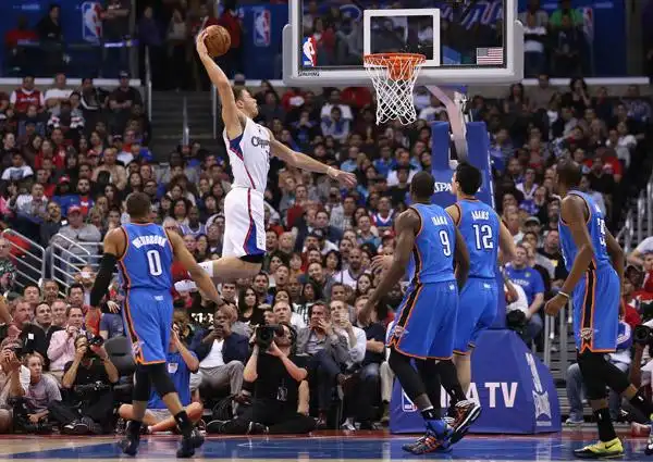 当地时间11月13日,快船队球员格里芬