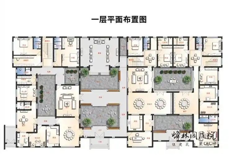 现代四合院设计图_现代四合院别墅内景图_24建筑 四合院设计,别墅设计