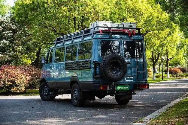 实拍新星依维柯nj2045宿营车|新车|房车_网易订阅