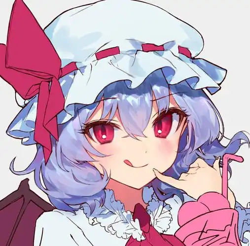 蕾米莉亚 大小姐 可做头像东方project 侵删