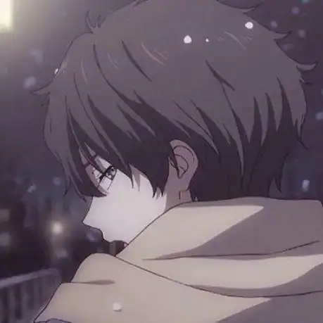 男生动漫头像背影帅气