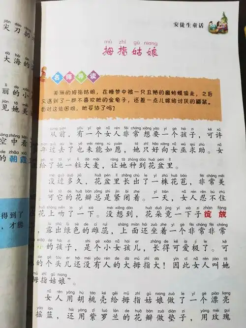 我是阅读小大人王雪晴,我要给大家推荐的书籍是《安徒生童话》