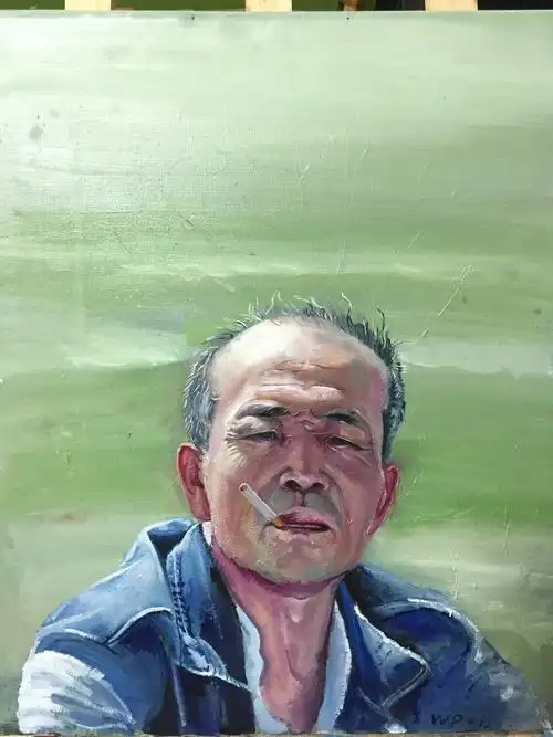 我的父亲|纯艺术|油画|arteage - 原创作品 - 站酷 (zcool)