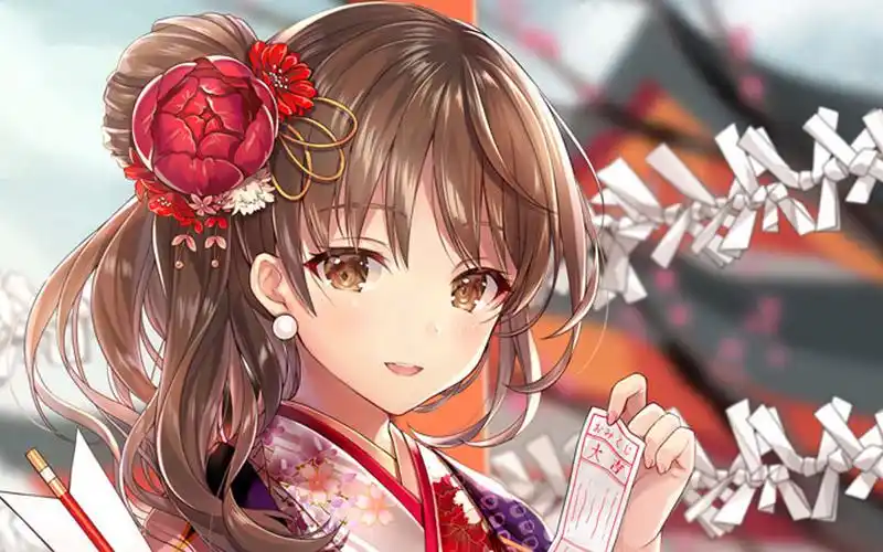 动漫美女高清唯美图片桌面壁纸