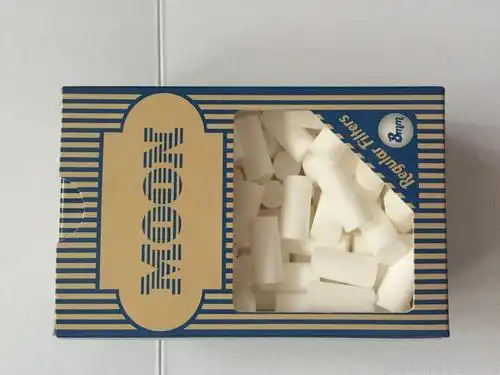 义乌烟具批发海绵头过滤嘴moon1.5mmx0.8mm手卷烟纸必备工厂直销