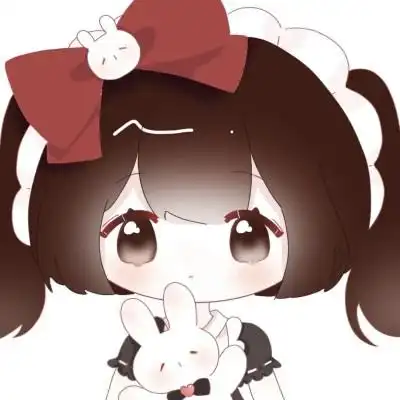 可爱卡通头像女生呆萌q版简单