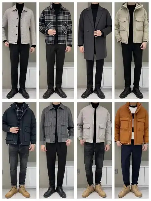 男生冬季穿搭|分享8套适合25-35岁轻熟搭配