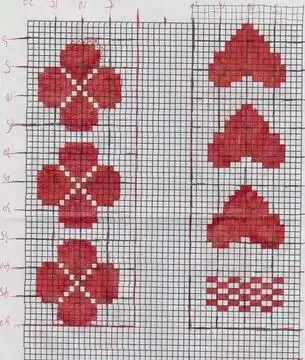 专题儿童棉鞋花样图和图解