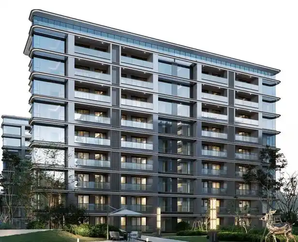 武汉万达文旅城首期住宅外立面效果图